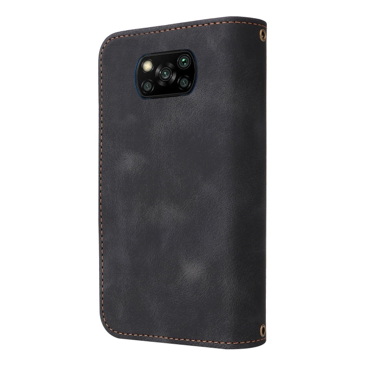 For Xiaomi Poco X3 NFC Multifunctional Card Slot Zipper Wallet Leather Phone Case