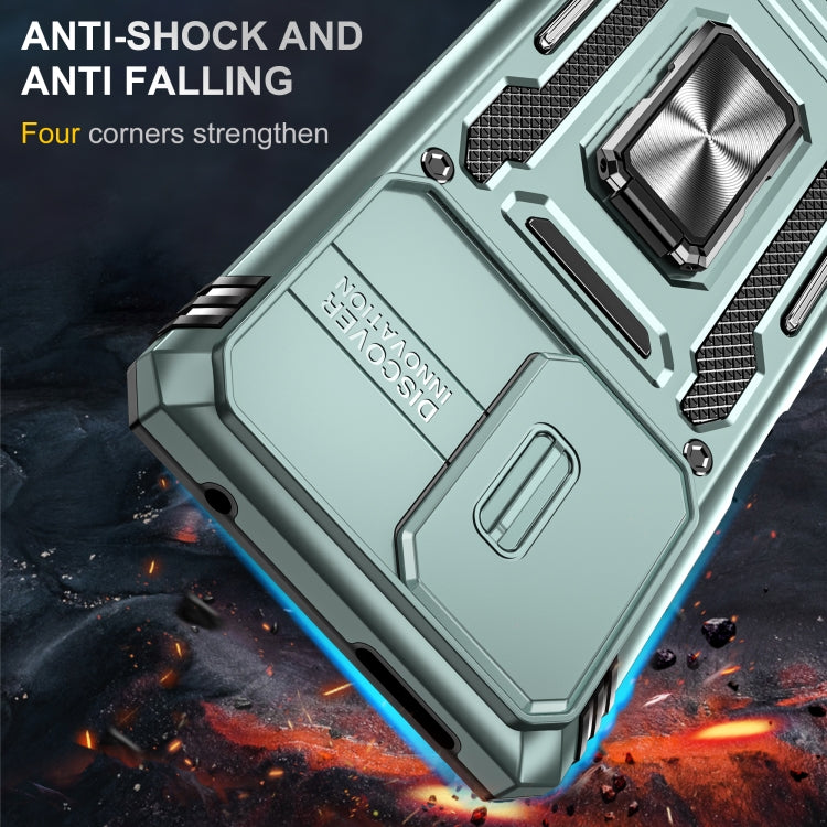 For Xiaomi 11T Armor PC + TPU Camera Shield Phone Case