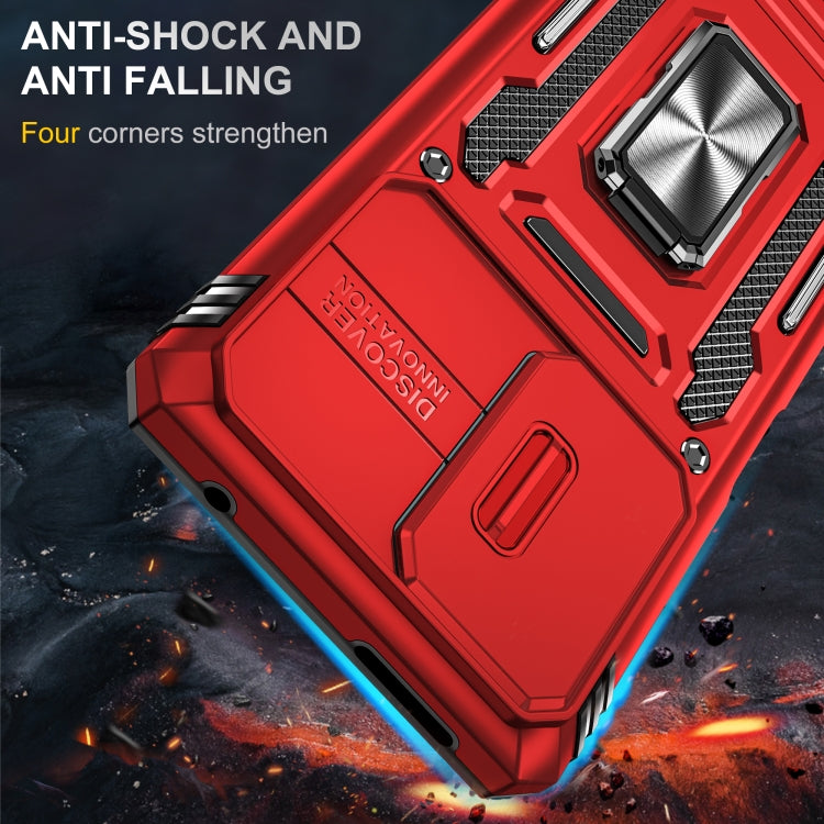 For Xiaomi 11T Armor PC + TPU Camera Shield Phone Case