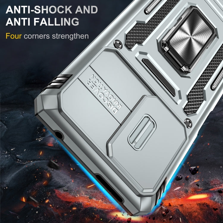 For Xiaomi 11T Armor PC + TPU Camera Shield Phone Case