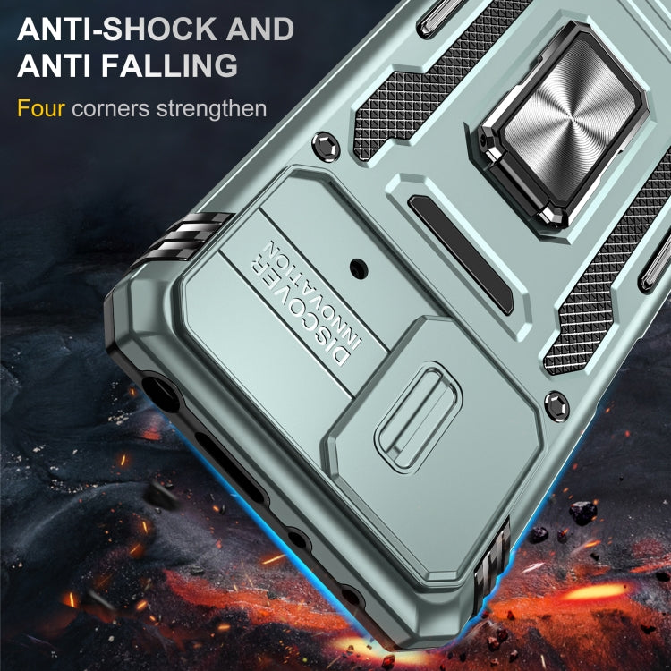 For Xiaomi Poco X4 Pro 5G Armor PC + TPU Camera Shield Phone Case