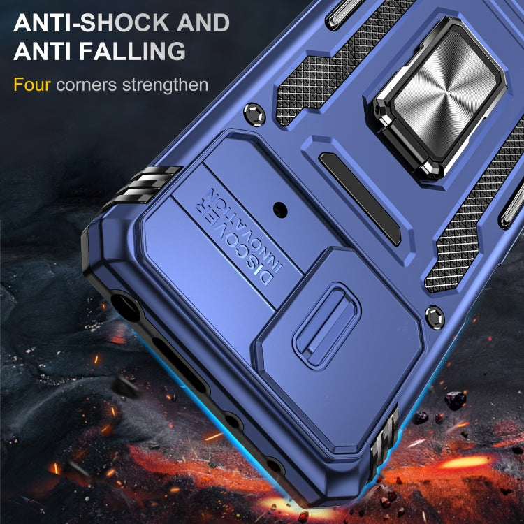 For Xiaomi Poco X4 Pro 5G Armor PC + TPU Camera Shield Phone Case