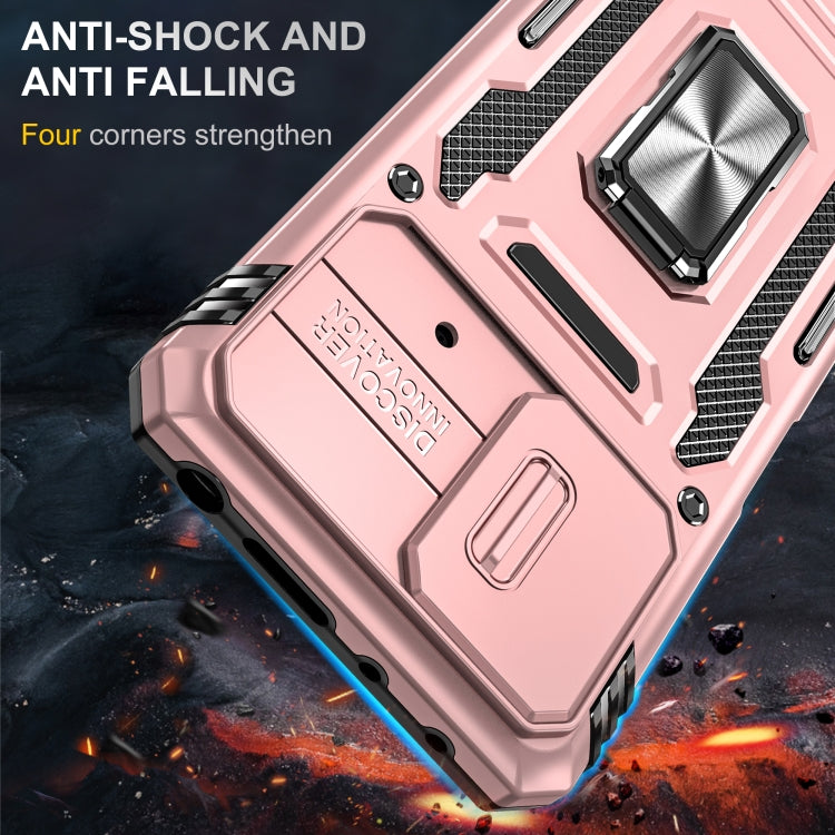 For Xiaomi Poco X4 Pro 5G Armor PC + TPU Camera Shield Phone Case