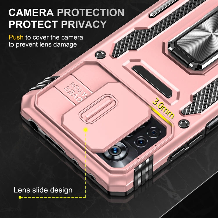 For Xiaomi Poco X4 Pro 5G Armor PC + TPU Camera Shield Phone Case