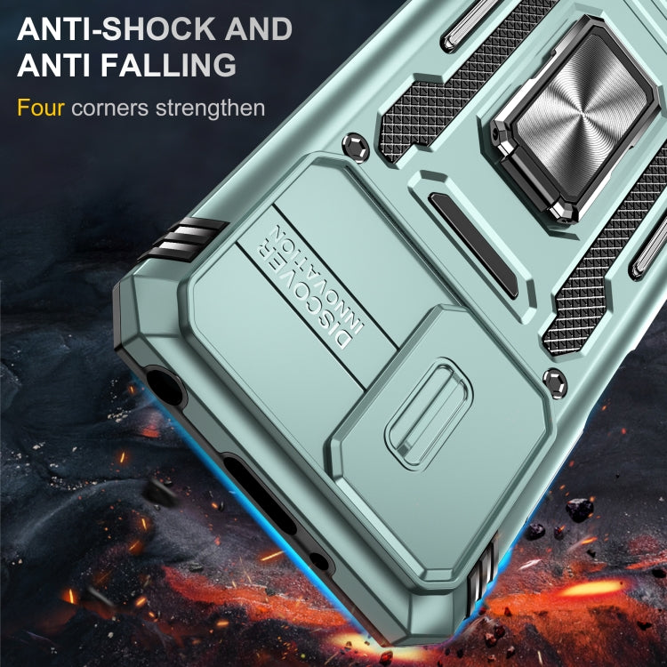 For Xiaomi Redmi 10 Armor PC + TPU Camera Shield Phone Case