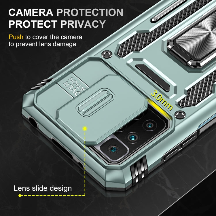 For Xiaomi Redmi 10 Armor PC + TPU Camera Shield Phone Case
