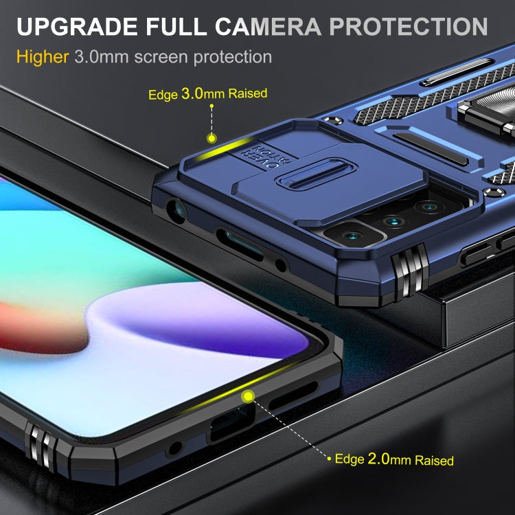 For Xiaomi Redmi 10 Armor PC + TPU Camera Shield Phone Case