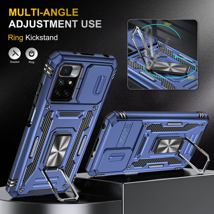 For Xiaomi Redmi 10 Armor PC + TPU Camera Shield Phone Case