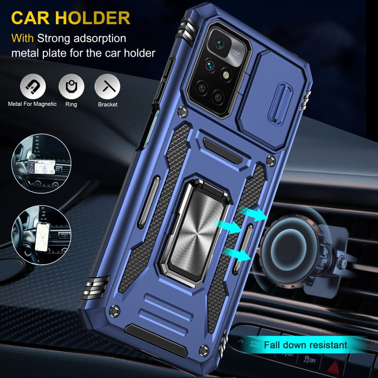 For Xiaomi Redmi 10 Armor PC + TPU Camera Shield Phone Case