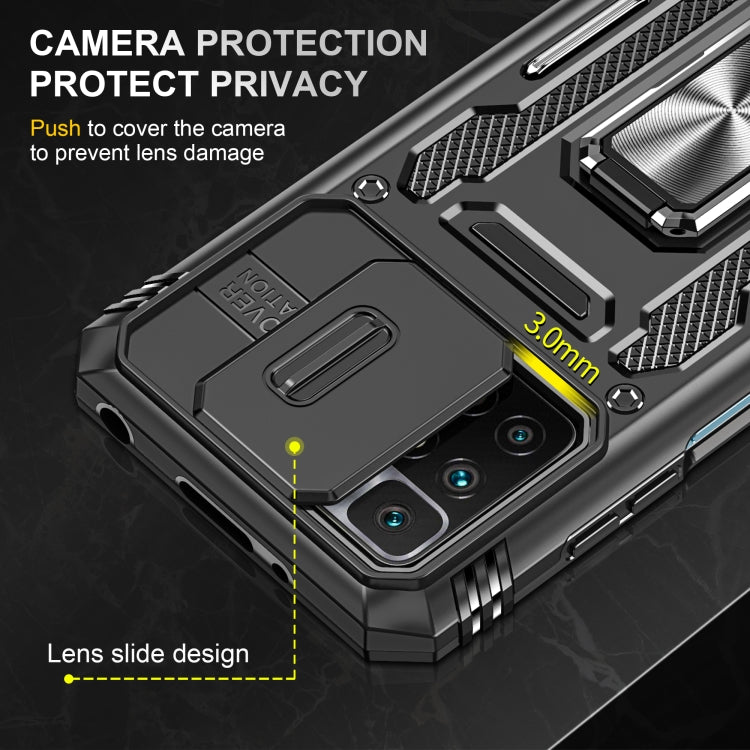 For Xiaomi Redmi 10 Armor PC + TPU Camera Shield Phone Case