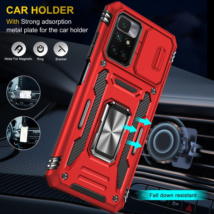 For Xiaomi Redmi 10 Armor PC + TPU Camera Shield Phone Case