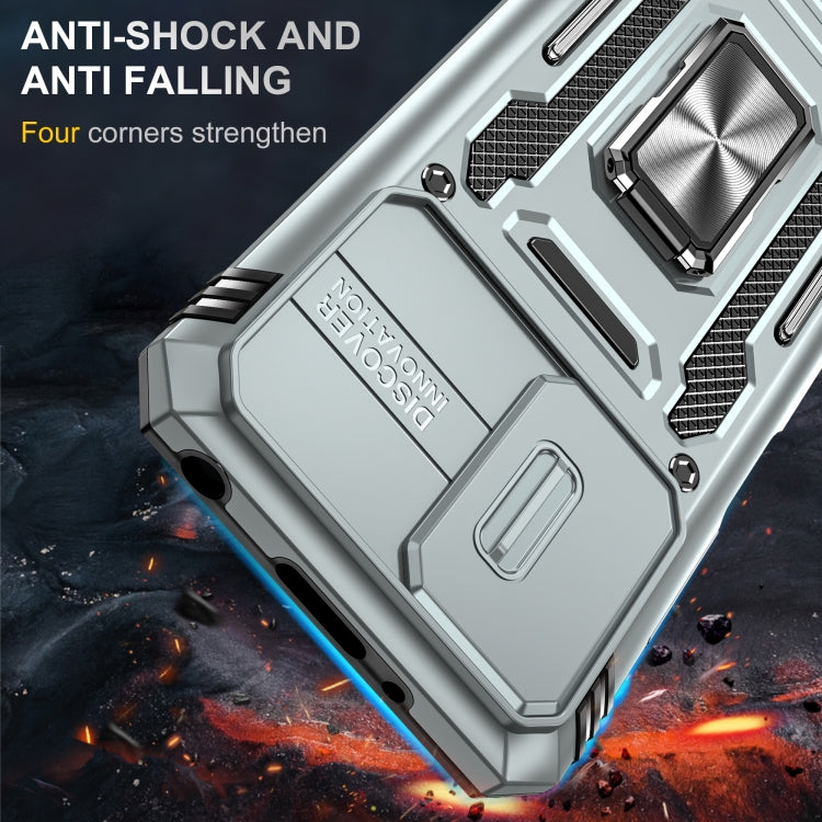 For Xiaomi Redmi 10 Armor PC + TPU Camera Shield Phone Case