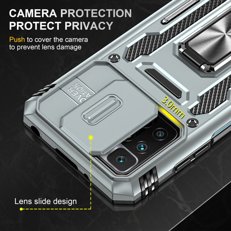 For Xiaomi Redmi 10 Armor PC + TPU Camera Shield Phone Case
