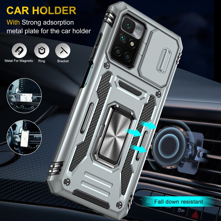 For Xiaomi Redmi 10 Armor PC + TPU Camera Shield Phone Case