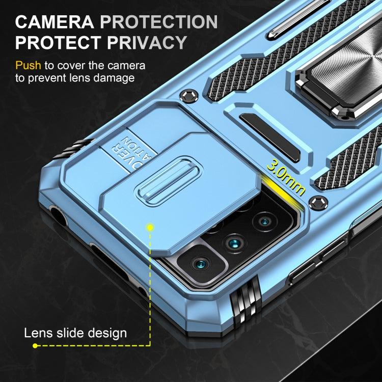 For Xiaomi Redmi 10 Armor PC + TPU Camera Shield Phone Case