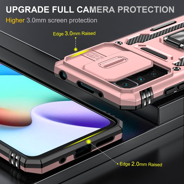 For Xiaomi Redmi 10 Armor PC + TPU Camera Shield Phone Case