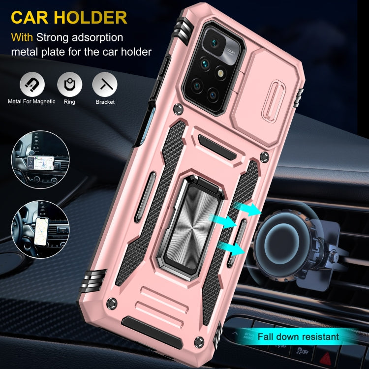 For Xiaomi Redmi 10 Armor PC + TPU Camera Shield Phone Case
