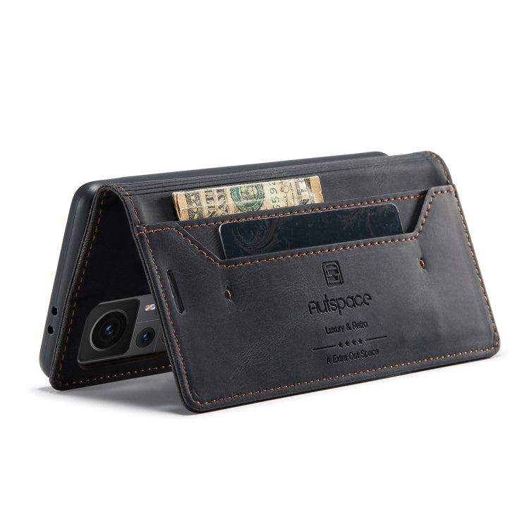 For Xiaomi 12Tï¼12T Pro AutSpace A01 Retro Skin-feel Crazy Horse Texture Leather Phone Case