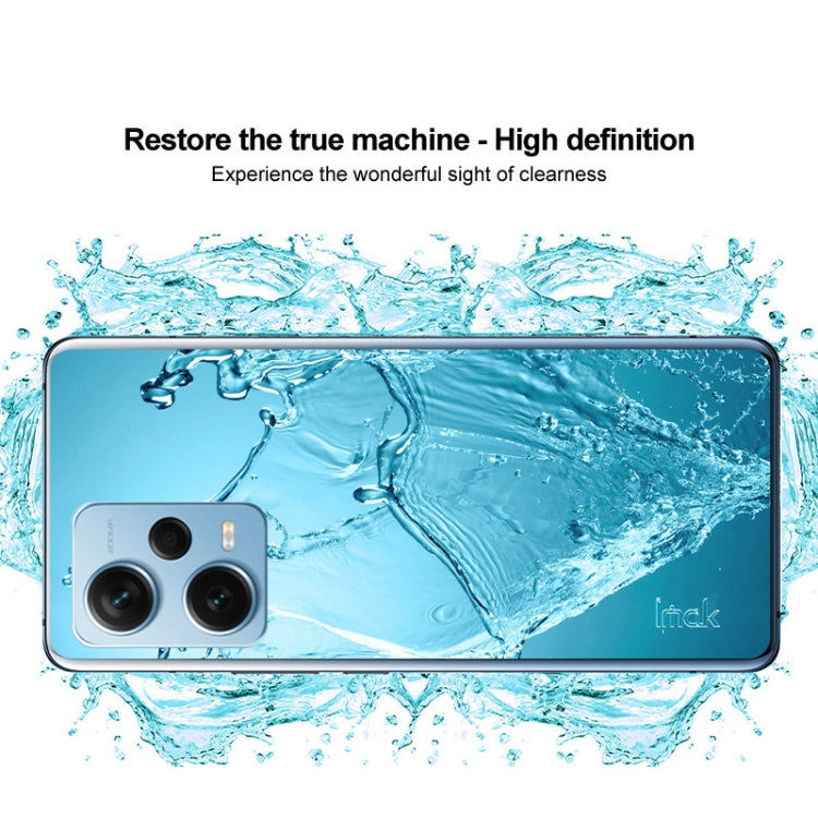 For Xiaomi Redmi Note 12 Pro+ 5G India IMAK UX-5 Series Transparent Shockproof TPU Protective Phone Case