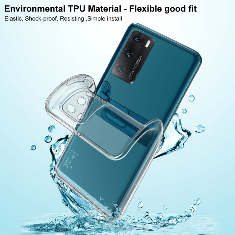 For Xiaomi Redmi Note 12 Pro 5G India IMAK UX-10 Series Transparent Shockproof TPU Phone Case(Transparent)