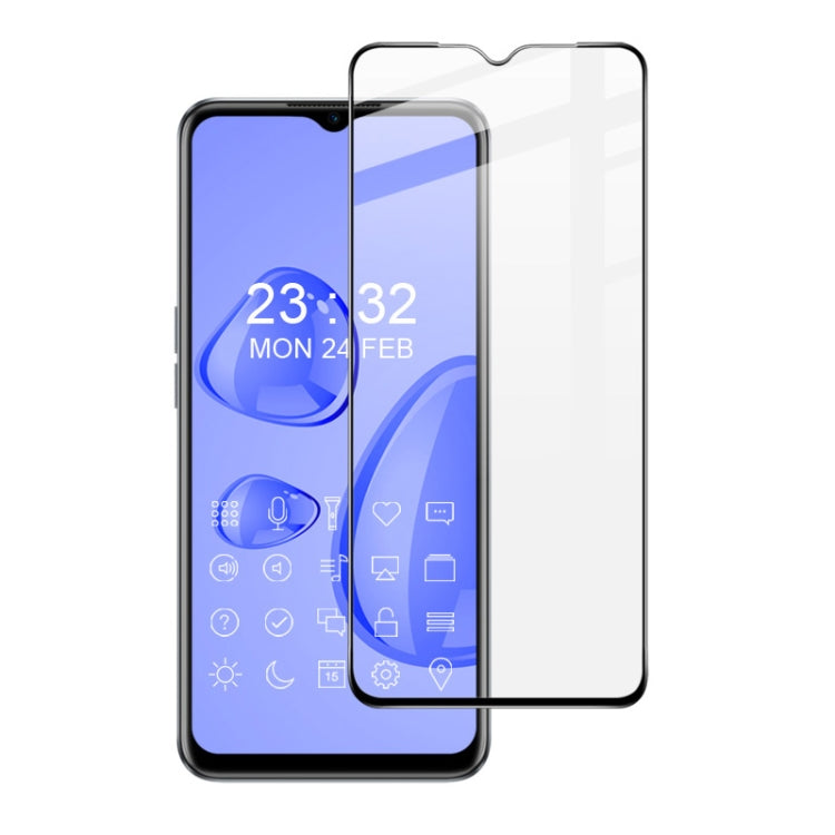 For Realme V23i 5G imak 9H Surface Hardness Full Screen Tempered Glass Film Pro+ Series