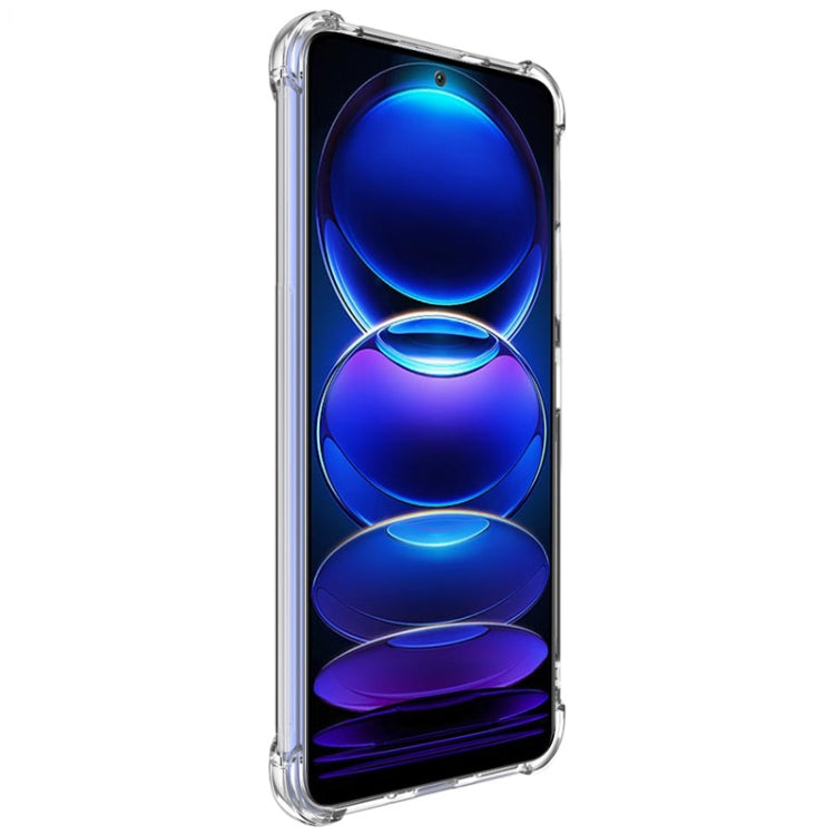 For Xiaomi Redmi Note 12 China imak Shockproof Airbag TPU Phone Case