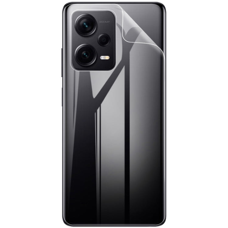 For Xiaomi Redmi Note 12 Pro+ 5G China/Indian 2pcs imak Curved Full Screen Protector Hydrogel Film Back Protector