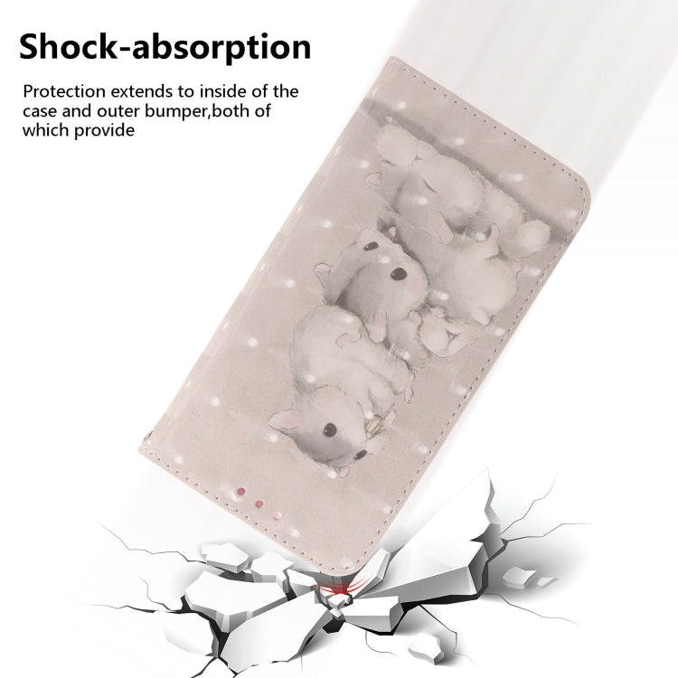 For Realme Q3S / Q3T / 9 SE / 9 5G Speed 3D Colored Horizontal Flip Leather Phone Case