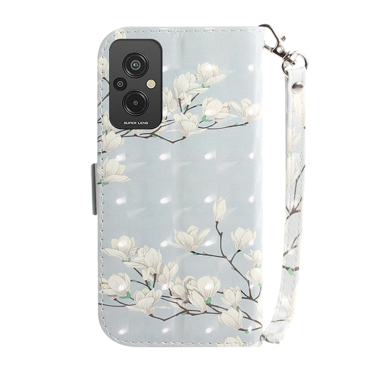 For Xiaomi Redmi 11 Prime 4G 3D Colored Horizontal Flip Leather Phone Case