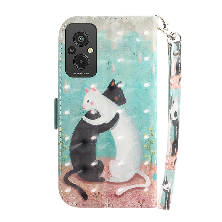 For Xiaomi Redmi 11 Prime 4G 3D Colored Horizontal Flip Leather Phone Case