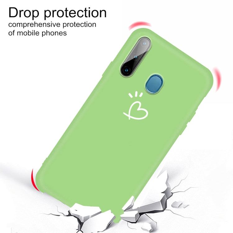 For Galaxy A11 / M11 Frosted Candy-Colored Ultra-thin TPU Phone