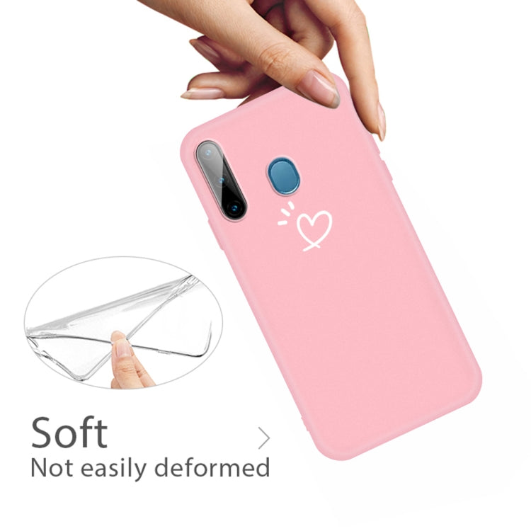 For Galaxy A11 / M11 Frosted Candy-Colored Ultra-thin TPU Phone