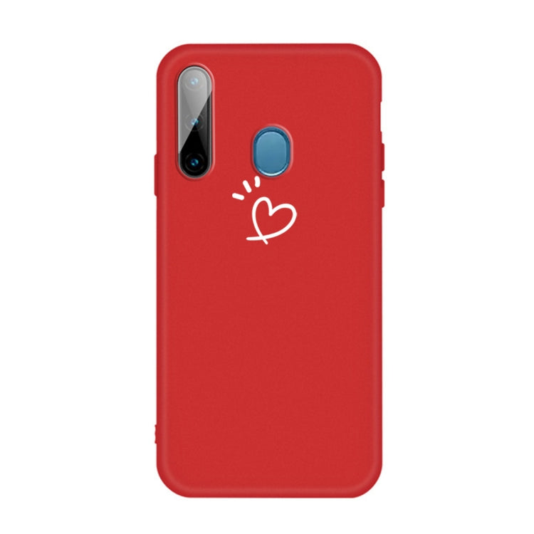 For Galaxy A11 / M11 Frosted Candy-Colored Ultra-thin TPU Phone