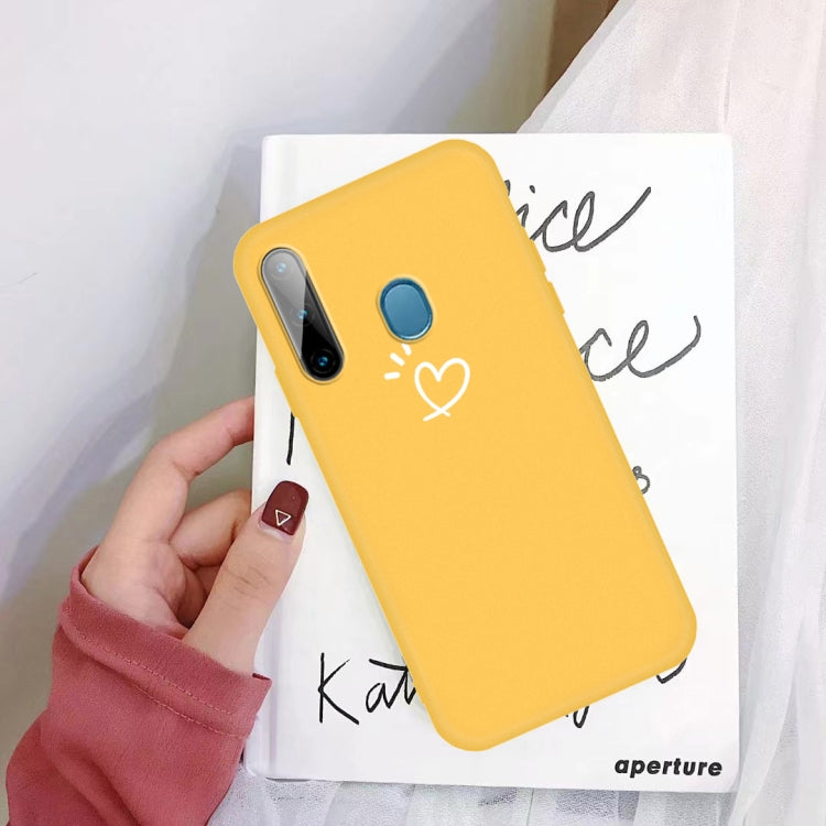 For Galaxy A11 / M11 Frosted Candy-Colored Ultra-thin TPU Phone