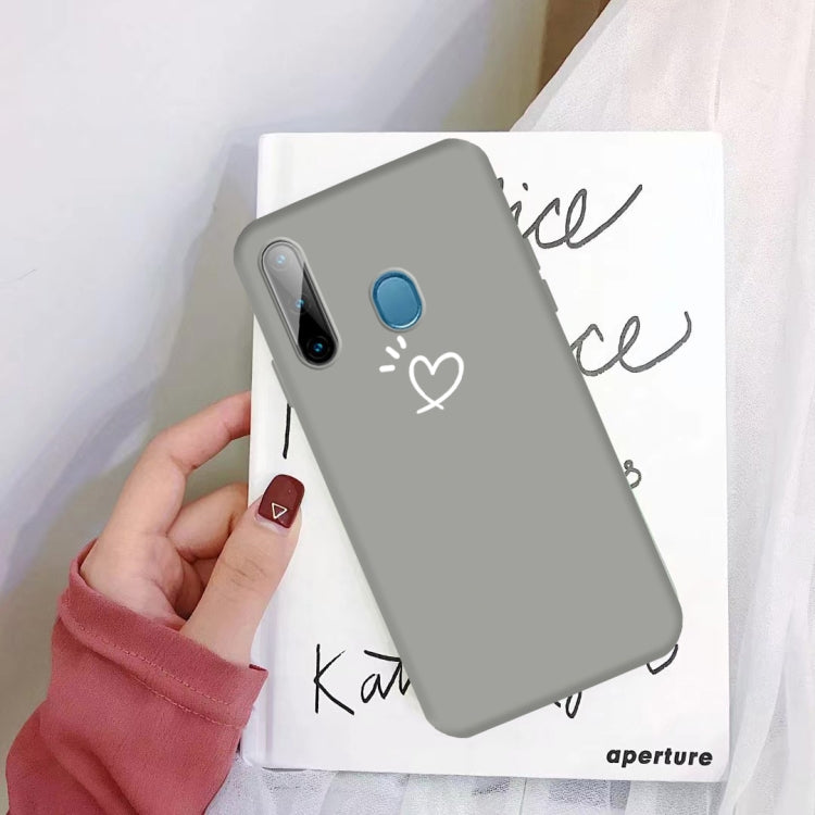 For Galaxy A11 / M11 Frosted Candy-Colored Ultra-thin TPU Phone