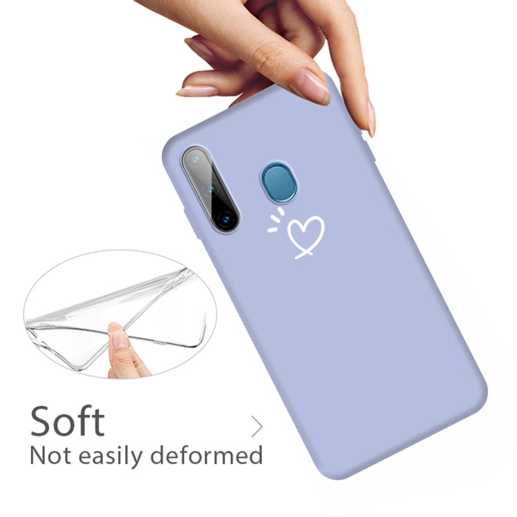 For Galaxy A11 / M11 Frosted Candy-Colored Ultra-thin TPU Phone