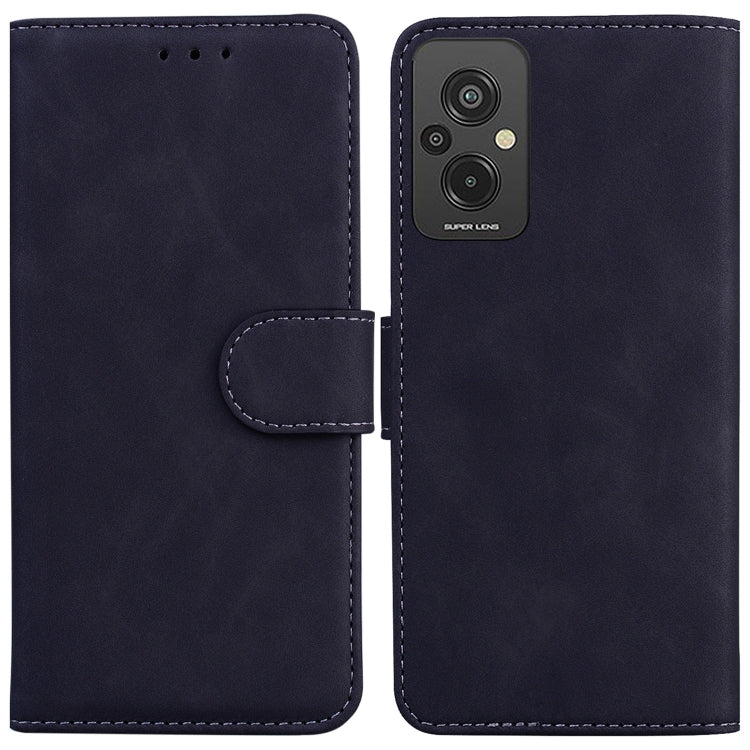 For Xiaomi Redmi 11 Prime 4G Skin Feel Pure Color Flip Leather Phone Case