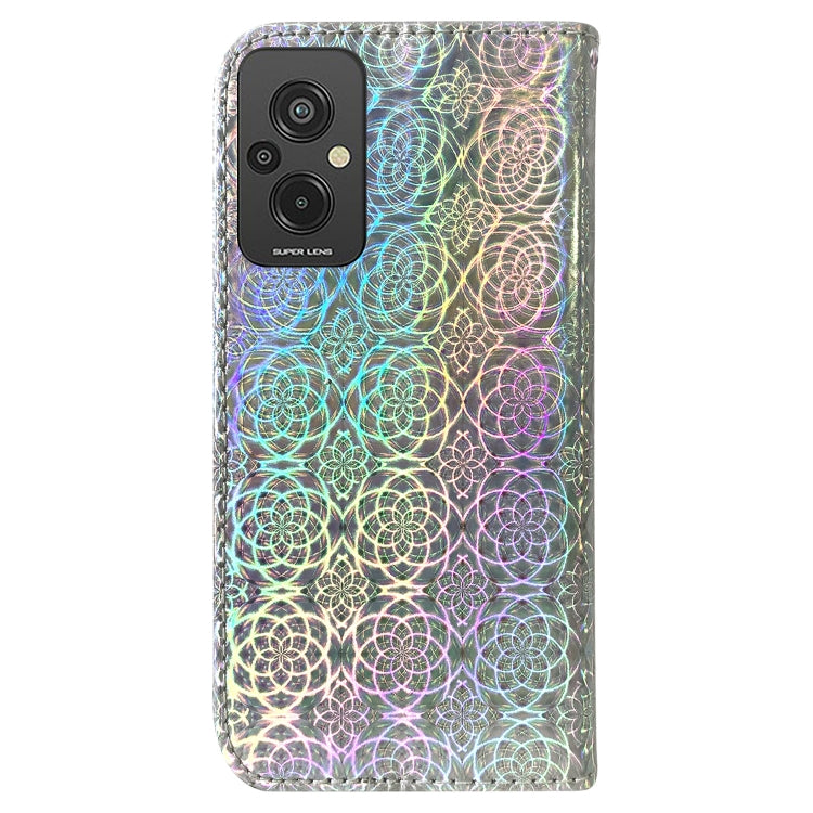 For Xiaomi Redmi 11 Prime 4G Colorful Magnetic Buckle Leather Phone Case