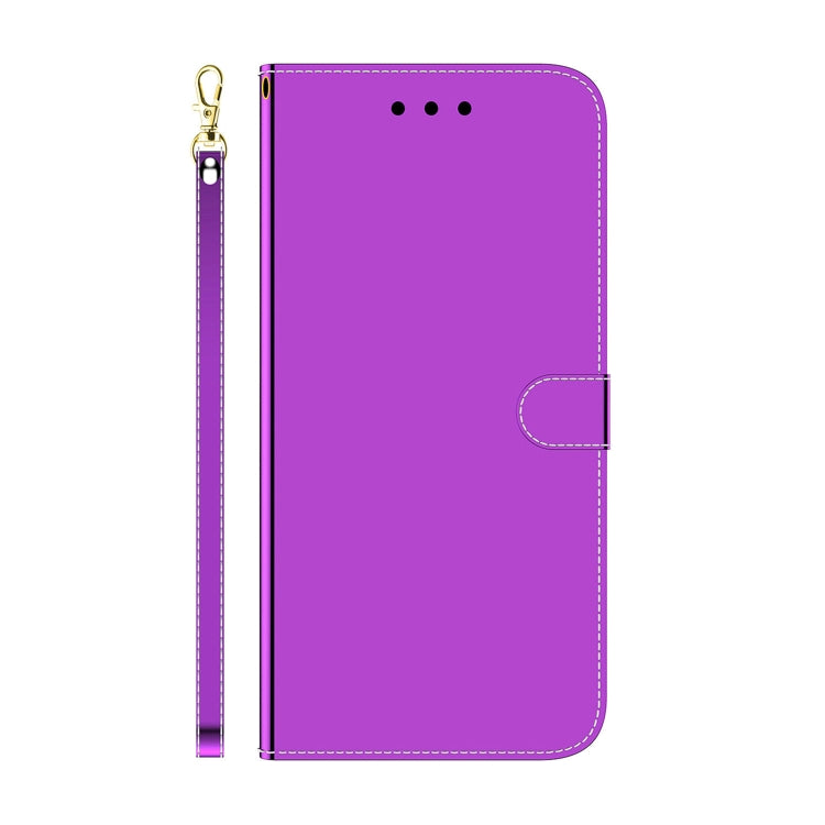 For Xiaomi Redmi 11 Prime 4G Imitated Mirror Surface Leather Phone Case