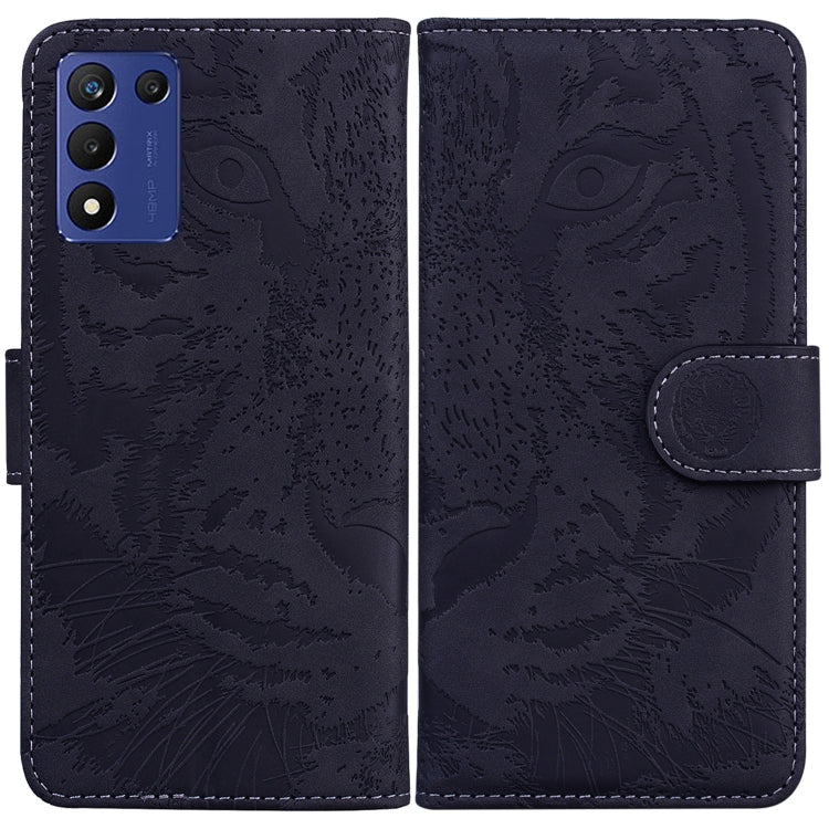 For Realme Q3S / Q3T / 9 SE / 9 5G Speed Tiger Embossing Pattern Leather Phone Case