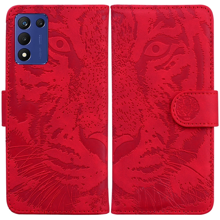 For Realme Q3S / Q3T / 9 SE / 9 5G Speed Tiger Embossing Pattern Leather Phone Case