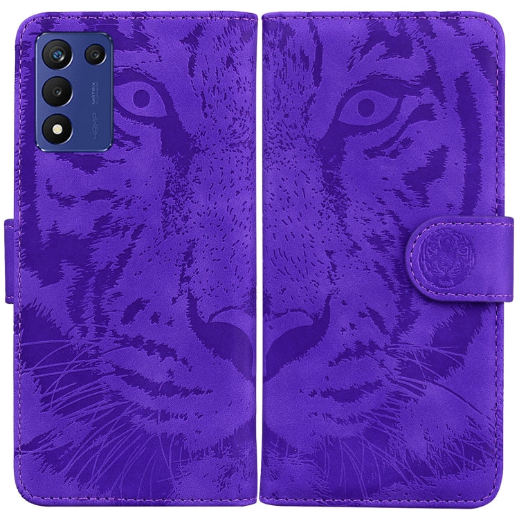 For Realme Q3S / Q3T / 9 SE / 9 5G Speed Tiger Embossing Pattern Leather Phone Case