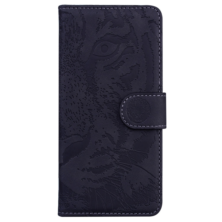 For Xiaomi Redmi 11 Prime 4G Tiger Embossing Pattern Leather Phone Case