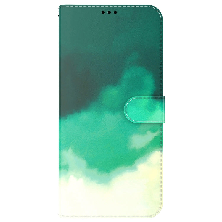 For Xiaomi Redmi 11 Prime 4G Watercolor Pattern Leather Phone Case