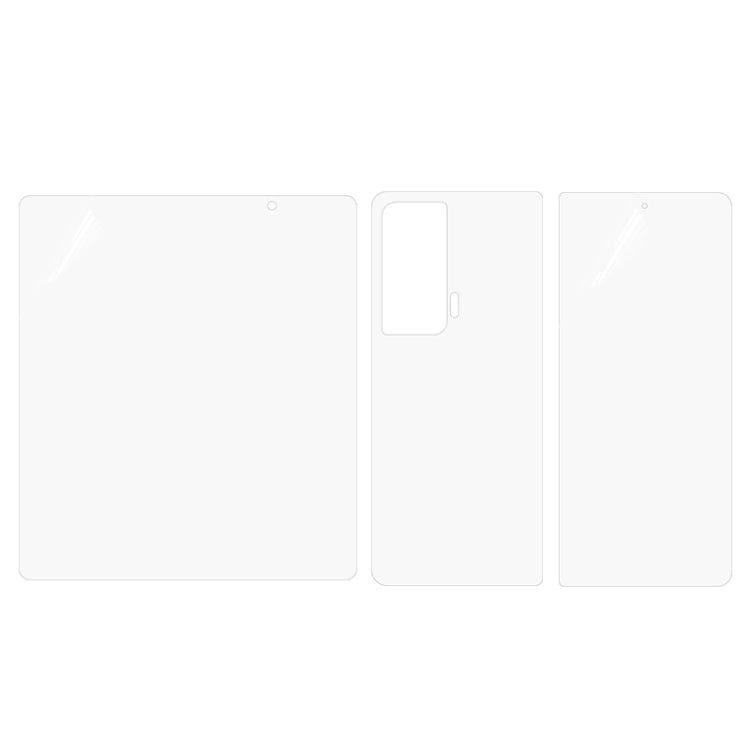 For Honor Magic Vs Full Screen Protector Explosion-proof Hydrogel Film Front+Big+Back Screen