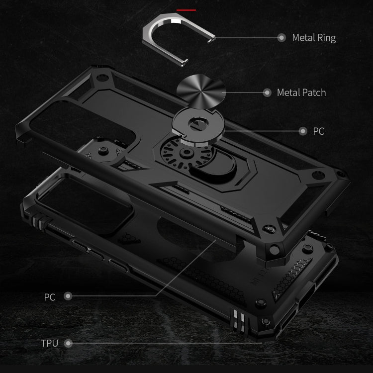 For Xiaomi 12T / 12T Pro Shockproof TPU + PC Phone Case with Holder
