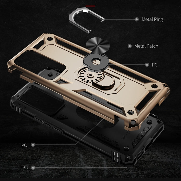For Xiaomi 12T / 12T Pro Shockproof TPU + PC Phone Case with Holder