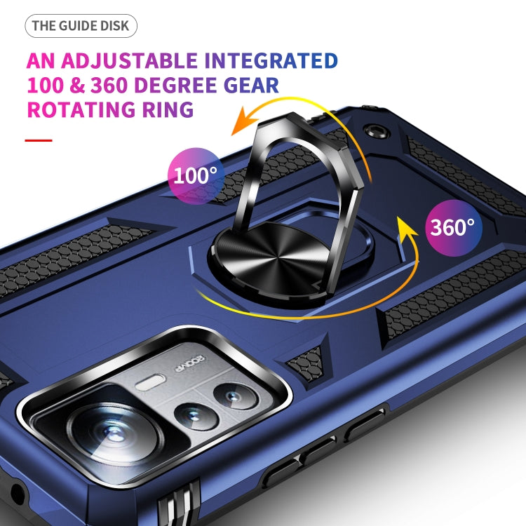 For Xiaomi 12T / 12T Pro Shockproof TPU + PC Phone Case with Holder