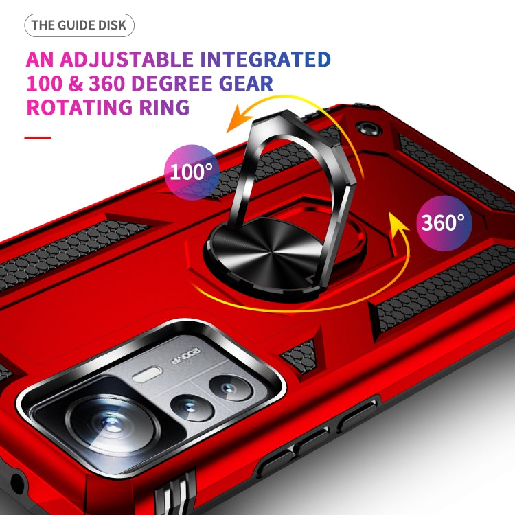 For Xiaomi 12T / 12T Pro Shockproof TPU + PC Phone Case with Holder