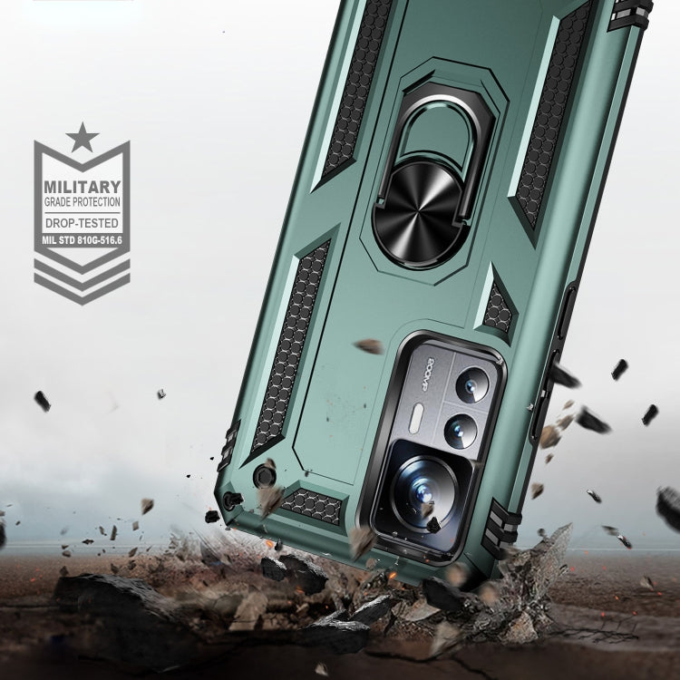 For Xiaomi 12T / 12T Pro Shockproof TPU + PC Phone Case with Holder